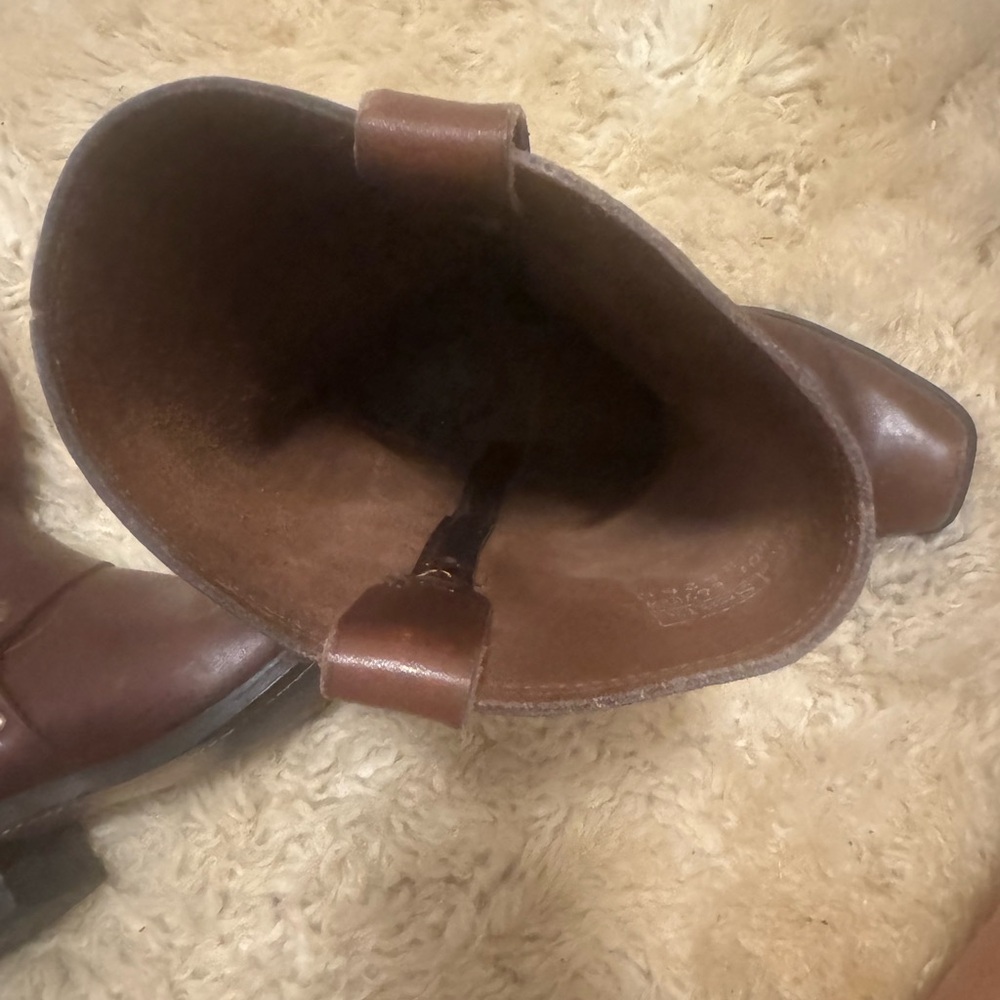 Vintage “Sears” leather boots in pristine condition! - Picture 7 of 9